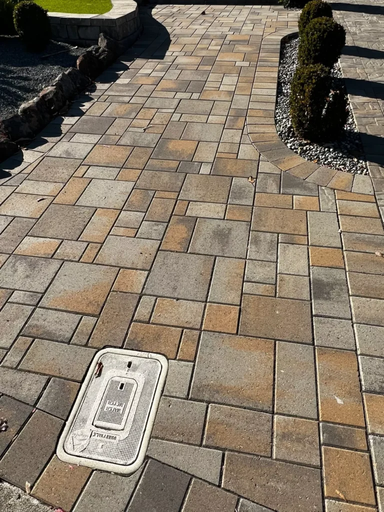 Extend the life of your pavers with professional sealing.